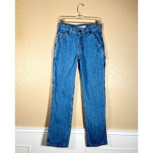 Carhartt Men's Loose Fit Straight Denim Jeans Light Wash